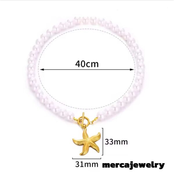 Pearl x Starfish Necklace
