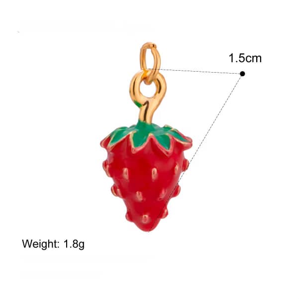 Fruit Inspired Charms