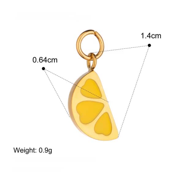 Fruit Inspired Charms