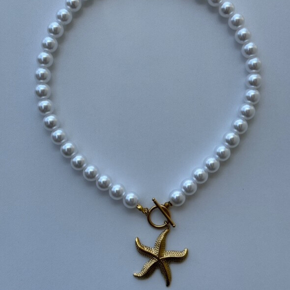Pearl x Starfish Necklace