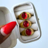 Red Opal Ring