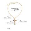 Zicron Cross Necklace