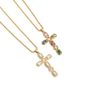 Zicron Cross Necklace