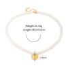 Heart x Pearl Necklace