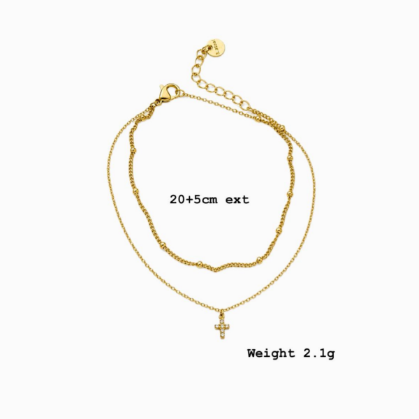Jannah Layered Anklet