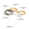 Design 3 Savi Savi Ring Stacks