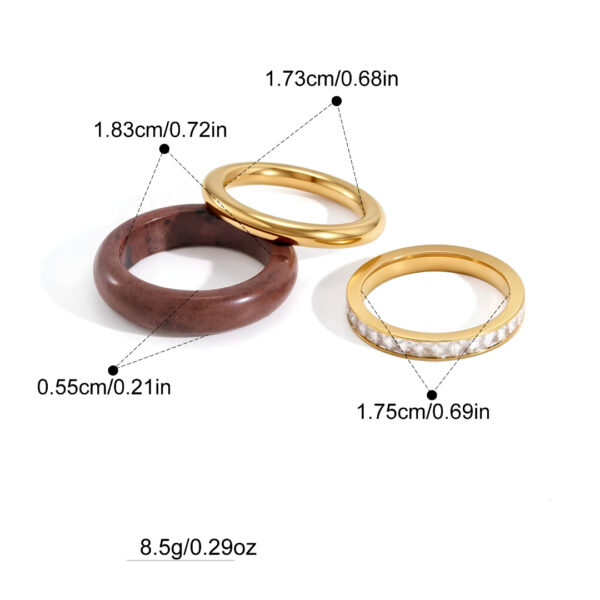 Savi design 1 Savi Ring Stacks