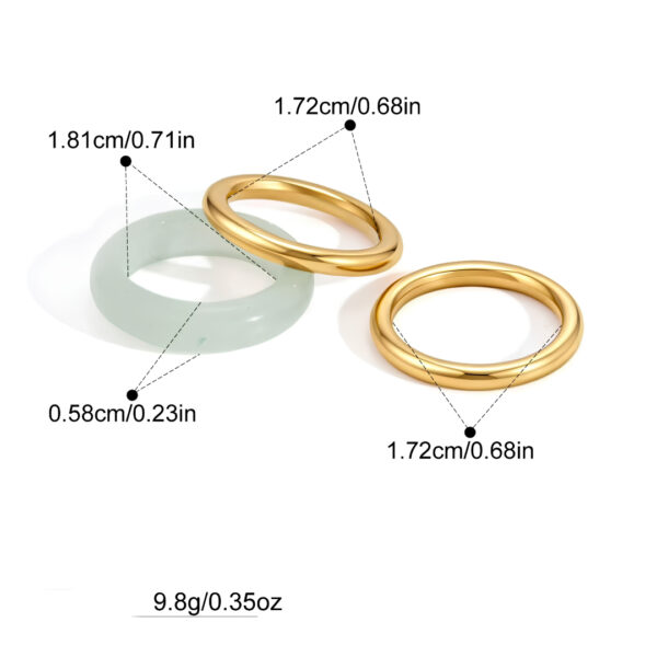 Savi design 2 Savi Ring Stacks
