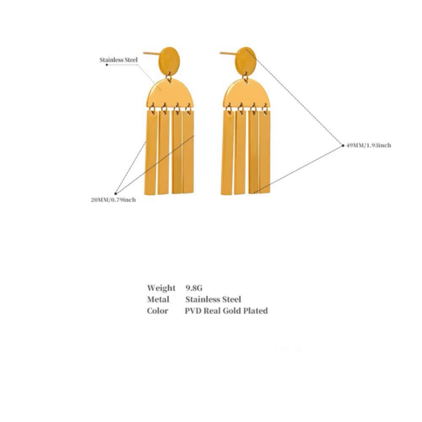 Talon measurements Talon Earrings